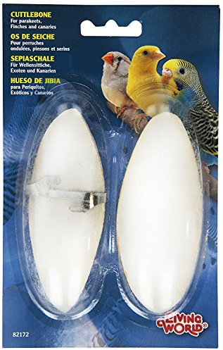 Living World Sepiaschale für Vögel, 2er Pack