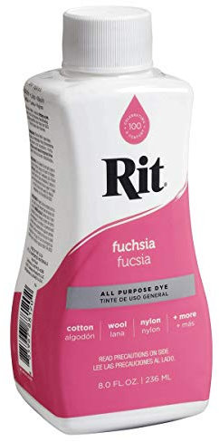 Rit tinte líquido para tejidos (236 ml), color fucsia