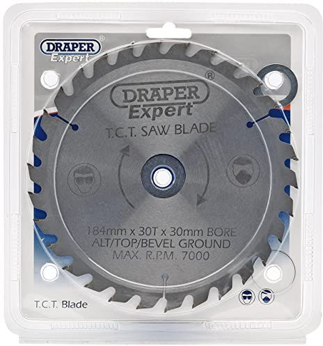 Draper 09472 TCT Saw Blade 184 x 30mm 30-Tooth