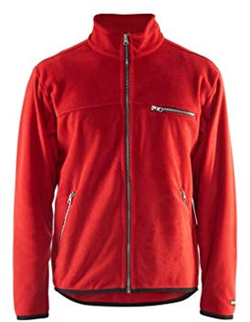 Blaklader 48302510 FLEECE-JACKET, ROT, grootte XL