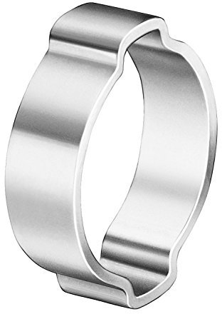 Oetiker 101 Series, acciaio zincato, fascetta, doppia orecchio, 18 mm, 100