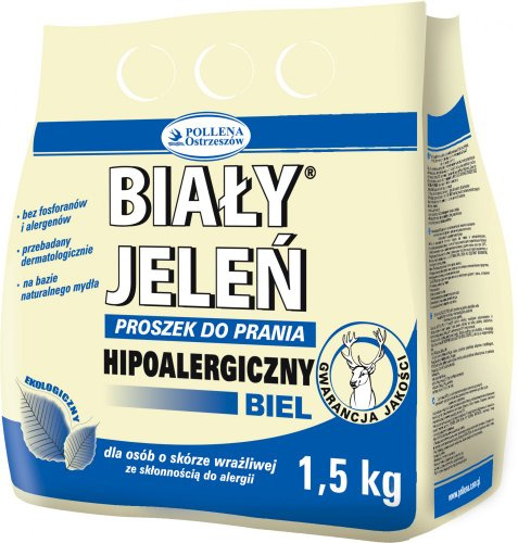 Waschpulver weiß Hypoallergen WEISS EIN 1,5kg