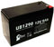 Replacement for APC SMART-UPS XL 3000VA RM 3U SU3000RMXL3U Battery - Compatible UB1290 Universal Sealed Lead Acid Battery (12V 9Ah 9000mAh F1 Terminal AGM SLA) - Includes TWO F1 to F2 Terminal Adapters