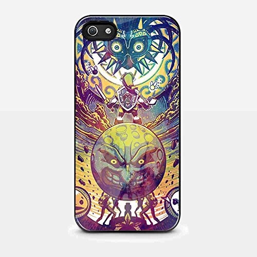The Legend of Zelda Vs Majora Mask for Iphone and Samsung Galaxy Case (iPhone 5c Black)
