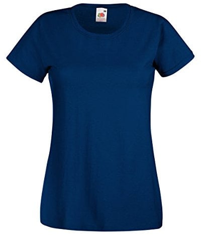 Fruit of the Loom T-Shirt, women's, blue navy, L