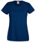 Fruit of the Loom T-Shirt, women's, blue navy, L