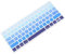 All-inside Ombre Blue Cover für Apple Magic Keyboard (MLA22LL/A) mit US-Layout