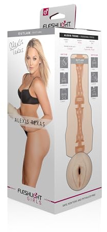 Fleshlight Male Sex Toys Alexis Texas – The Number One Male Masturbator Sex Toys for Men with Our Fleshlight SuperSkin Pocket Pussy Technology