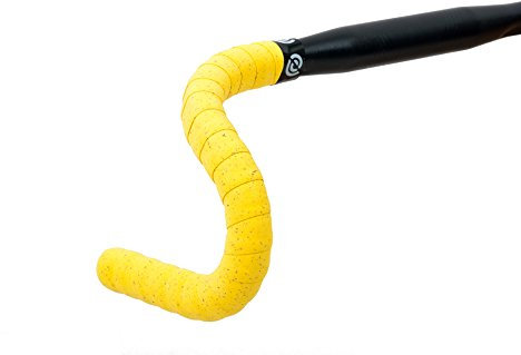 Bike Ribbon Lenkerband Cork Plus, gelb, One Size