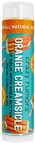 Crazy Rumors Lippenbalsam Orange Frosted/Lippenbalsam, 100% natürlich/vegan