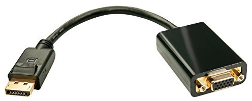 Adaptador DisplayPort a VGA LINDY 41006