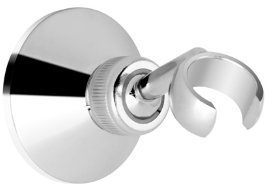 loge Brausehalter Wandbrausehalter Halter retro, chrom