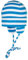 Döll Unisex-Baby Mütze Binde Jersey, Gr. 41/43 (Herstellergröße: 43), Türkis (Scuba Blue 3082)