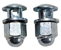 Weldtite WEL8002 Brake Pinch Bolt - Silver