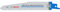 Bosch Professional 25 pièces Lame de scie sabre S 930 CF Endurance for Heavy Metal (pour le métal, 150 x 22 x 1,6 mm, Accessoires scie alternative)