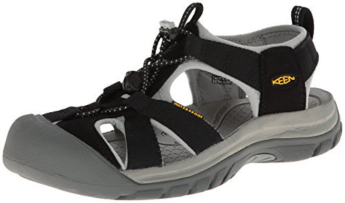 KEEN Damen Venice H2 Sandalen Trekking- & Wanderschuhe, Black Neutral Gray, 36 EU