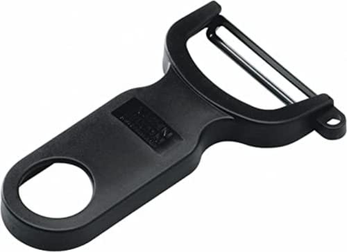 Kuhn 2775 Rikon Original Swiss Peeler, Black, Steel, Clear