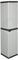 Mongardi 7813C04 Placard modulable avec 1 battant