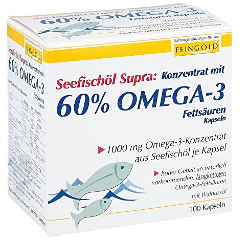 SEEFISCHÖL Supra m.60% Omega-3-Fetts.Weichk 100 St