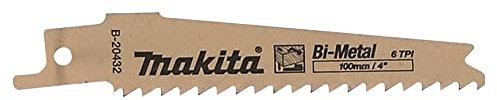 Makita B-20432 Lame de scie droite 100x0,9 mm 6TPI BiM Bois/métal 5pcs