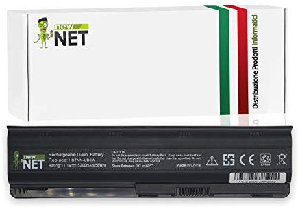 Batteria compatibile con HP MU06, MU09, 593553-001, 593554-001, 593562-001, G56, G62, G72, G6, G7, DM4-1, DV3-4, DV4-4, DV5-6, DV7-6, g62-100sl, CQ42, CQ56, CQ57