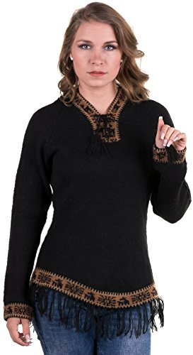 Gamboa Alpaka Cardigan Damen mit Kapuze Strickjacke Pullover Herbst Winter Ökologische Wahl