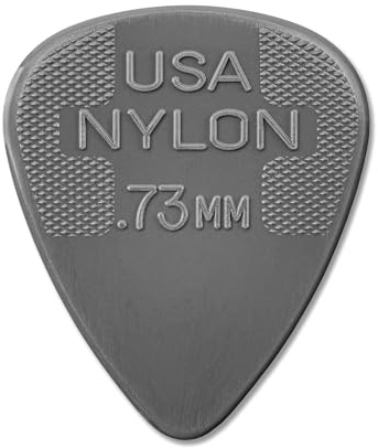 DUNLOP Nylon Standard 0,73 mm grau, 72er Pack Plektren (44R073)