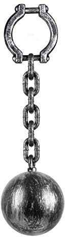 Boland Palla al piede con catena 60 cm
