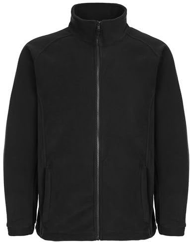 Fort - Melrose Jacket - Mens Full Zip Fleece Jacket Mens - Comfortable & Durable Work Fleece - Features an Adjustable Hem & Zipped Pockets - 100% Polyester