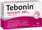 Tebonin konzent 240 mg | 60 Tabletten | stärkt Gedächtnis & Konzentration | fördert die Durchblutung | bei Vergesslichkeit im Alter | pflanzliches Arzneimittel mit Gingko Biloba Extrakt