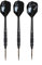 Black Widow Dartpfeile mit beweglichem Spitzen, gerändelter Schaft, 19 g