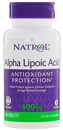 NATROL ALPHA LIPOIC ACID 600 T/R, 45 TAB by Natrol