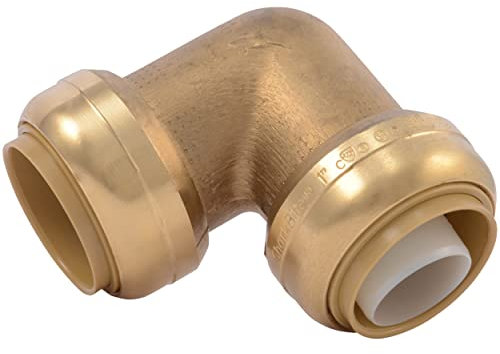 SharkBite U260LFA 1-Inch 90-Degree Elbow, Plumbing Fittings for Residential and Commercial Water Applications, Lead-Free