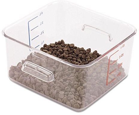 Rubbermaid 3.8 Litre Space Saving Container - Clear