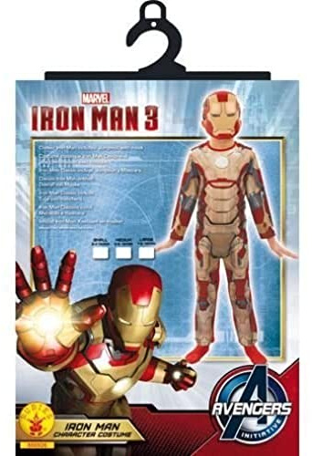 Iron Man 3 Classic - Childrens Fancy Dress Costume - Small - 104cm - Age 3-4