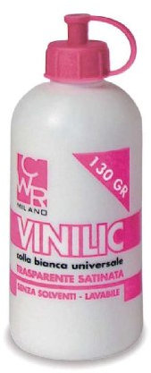 CWR - Pegamento vinílico - 130 g, Color Blanco, 130 g