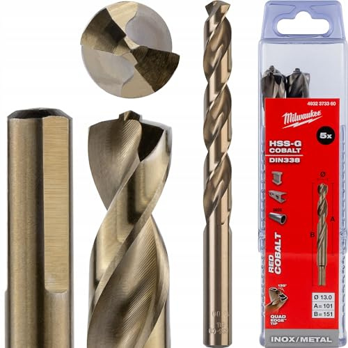 AEG Paquete brocas RED Helix HSS - G Co.13.0x151-5uds