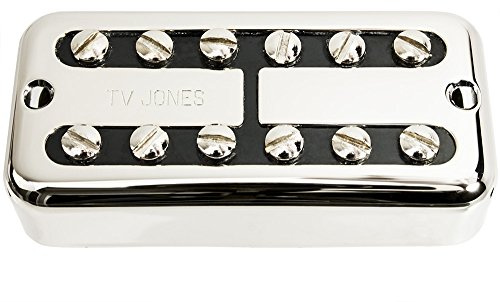 TV Jones TV Classic Neck Position Guitar Pickup, Nickel, Universal Mount