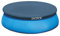 Intex 28021E Poolabdeckung, für 3 m runde Easy Set Pools, inklusive Seilbinder, Abflusslöcher, 30,5 cm Überhang, eng anliegende Passform.