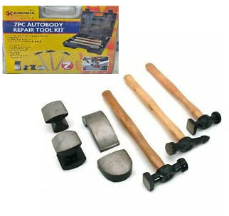 7 PC AUTOBODY AUTO CAR PANEL REPAIR TOOL KIT