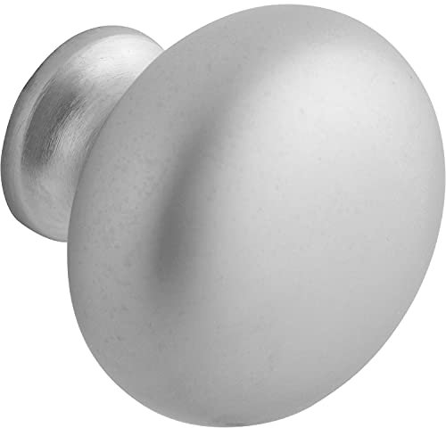 SIRO Knopf Comprido ø 32 mm, Tiefe 26,5 mm, ZN verchromt matt