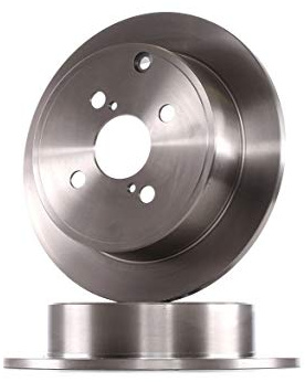 Bosch BD1021 Brake Disc Set - 258 mm - Rear Axle - 1 Set of 2 Discs | Solid Discs - ECE-R90 Certified - Reliable Braking, Stable Performance, Corrosion Protection