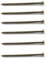 Merriway BH03757 125 mm Verzinkter runder Drahtstift, Weiß, 500 Stück
