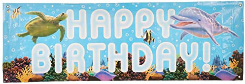 Creative Converting Ocean Party Giant Party Banner, 60-Inch