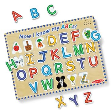 Melissa & Doug Holzpuzzle mit Soundeffekten (26 Teile) - FSC zertifiziert