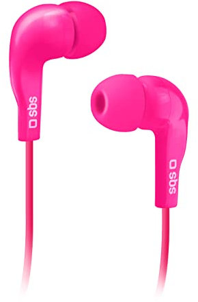SBS S.p.a. TEINEARPL Stereo In-Ear Ohrhörer Jack 3,5 mm mit answer key für mobile phones rosa