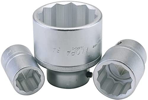 Draper 781 Elora Bi-Hexagon Socket, 3/4 Square Drive, 33mm