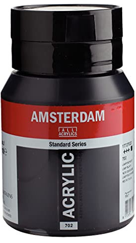 Amsterdam Standard Series Acrylfarbe Flasche 500 ml Lampenschwarz 702 (17727022)