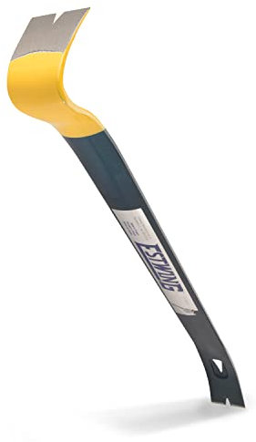 ESTWING Handy Bar Nail Puller - 21 Pry Bar with Wide, Thin Blade & Forged Steel Construction - HB-21