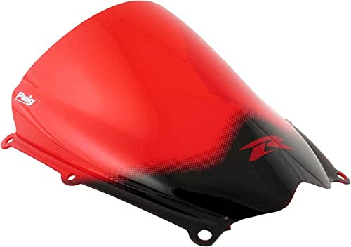 Puig 4363R Z-Racing Windscreen optimised aerodynamics, Red
